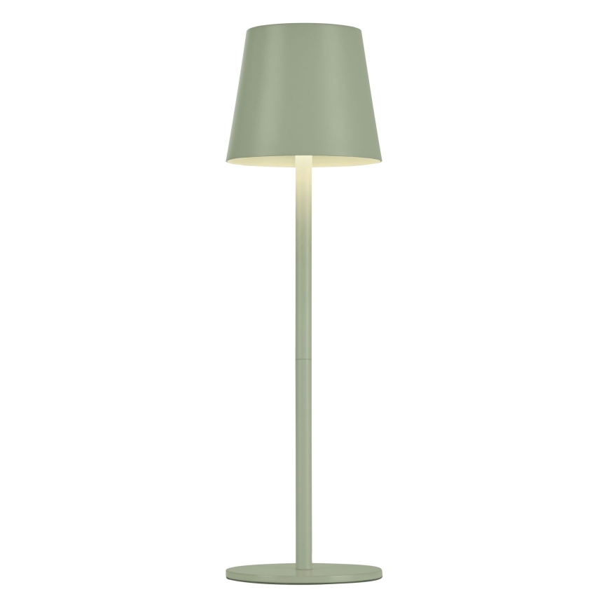 Leuchten Direkt 19250-43 - LED Buiten dimbare oplaadbare tafellamp EURIA LED/3W/5V IP54 groen