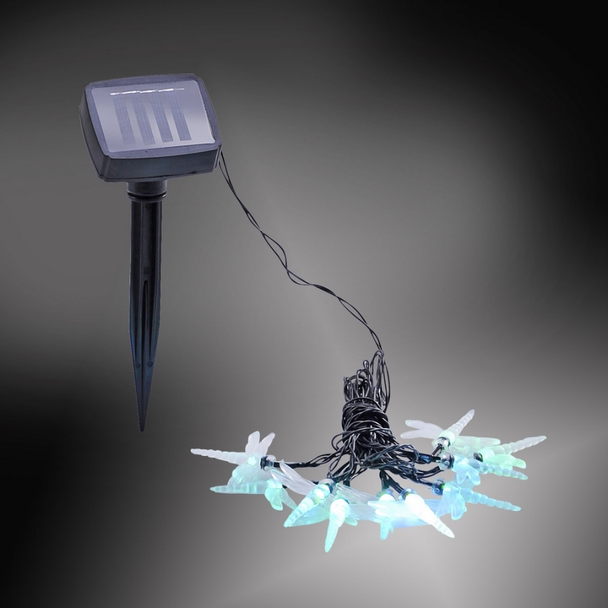 Leuchten Direkt 19936-70 - LED Solar ketting SOLAR 10xLED/0,06W/1,2V 600 mAh IP44