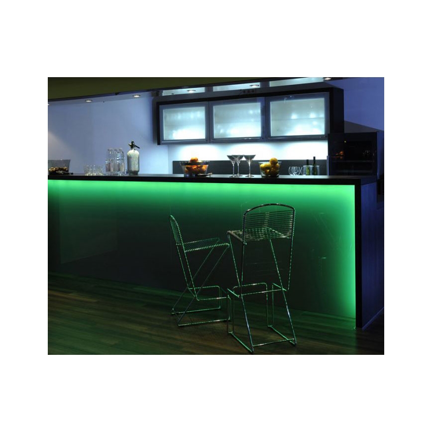 Leuchten Direkt 81209-70 - Dimbare LED RGB Strip TEANIA 3m 16,2W/12/230V + afstandsbediening