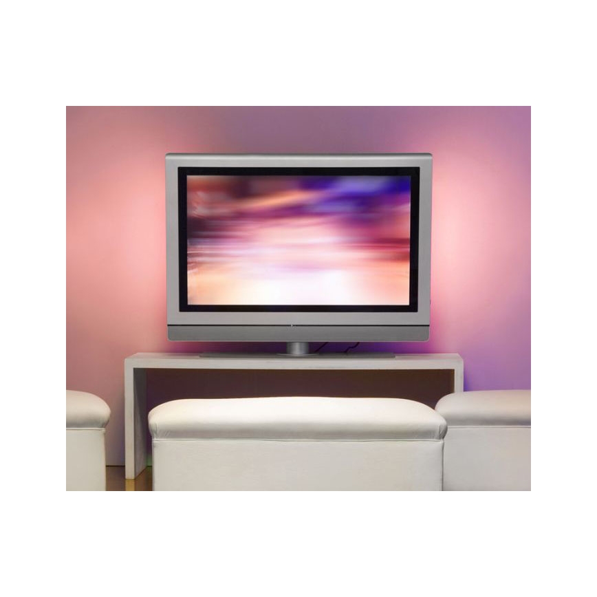 Leuchten Direkt 81209-70 - Dimbare LED RGB Strip TEANIA 3m 16,2W/12/230V + afstandsbediening