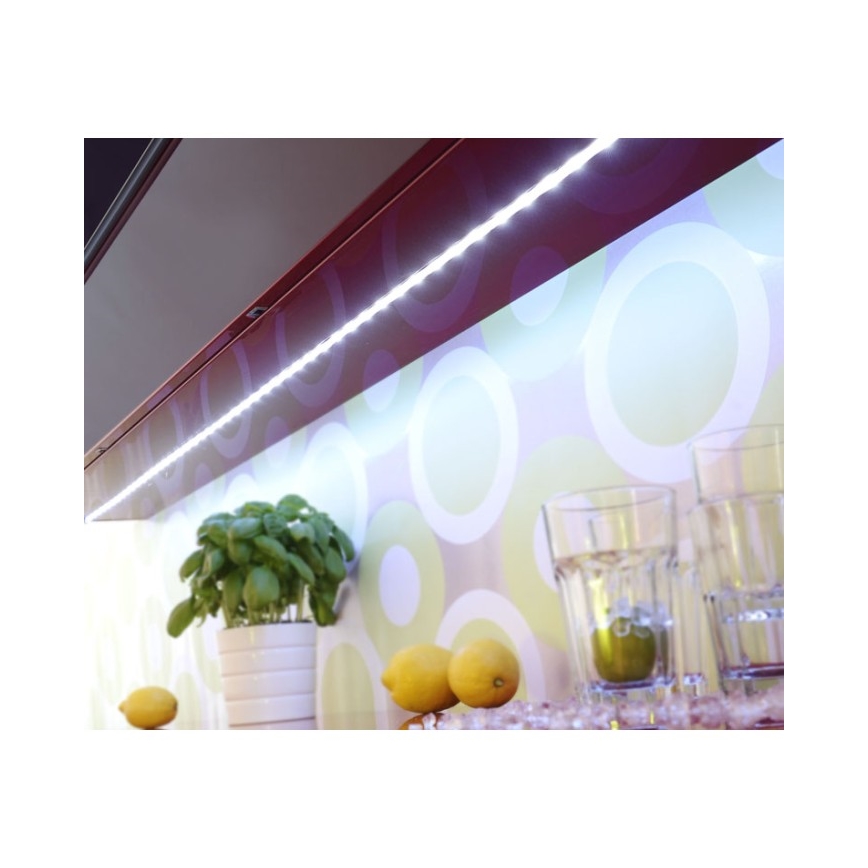 Leuchten Direkt 81219-70 - Dimbare LED RGB Strip TEANIA 10m LED/24W/12/230V + afstandsbediening