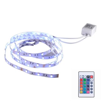 Leuchten Direkt 81219-70 - Dimbare LED RGB Strip TEANIA 10m LED/24W/12/230V + afstandsbediening