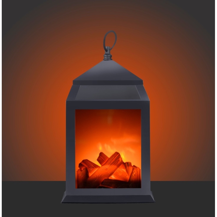 Leuchten Direkt 86220-18 - Decoratieve LED Lantaarn CHIMNEY LED/0,6W/3xAAA