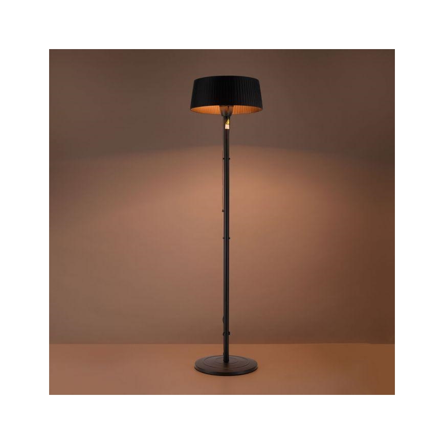 Leuchten Direkt 99507-18 - Verwarmingselement voor buiten GLOW 1500W/230V 1,95 m IP44 zwart