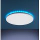 Leuchten Direkt 15602-16 - Dimbare LED RGBW Plafond Lamp GUSTAV LED/20,3W/230V + LED/1,8 2700-5000K + afstandsbediening