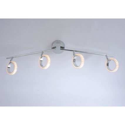 Leuchten Direkt L10504-17 - LED Hanglamp voor Oppervlak Montage ANGELO 4xLED/3,5W/230V