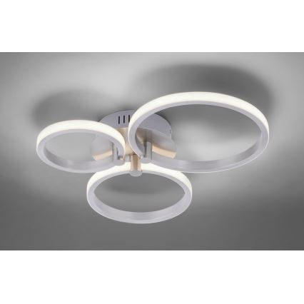 Leuchten Direkt 12110-55 - LED Opbouwkroonluchter JOHANNA LED/4,5W/230V+LED/6W+LED/7,5W