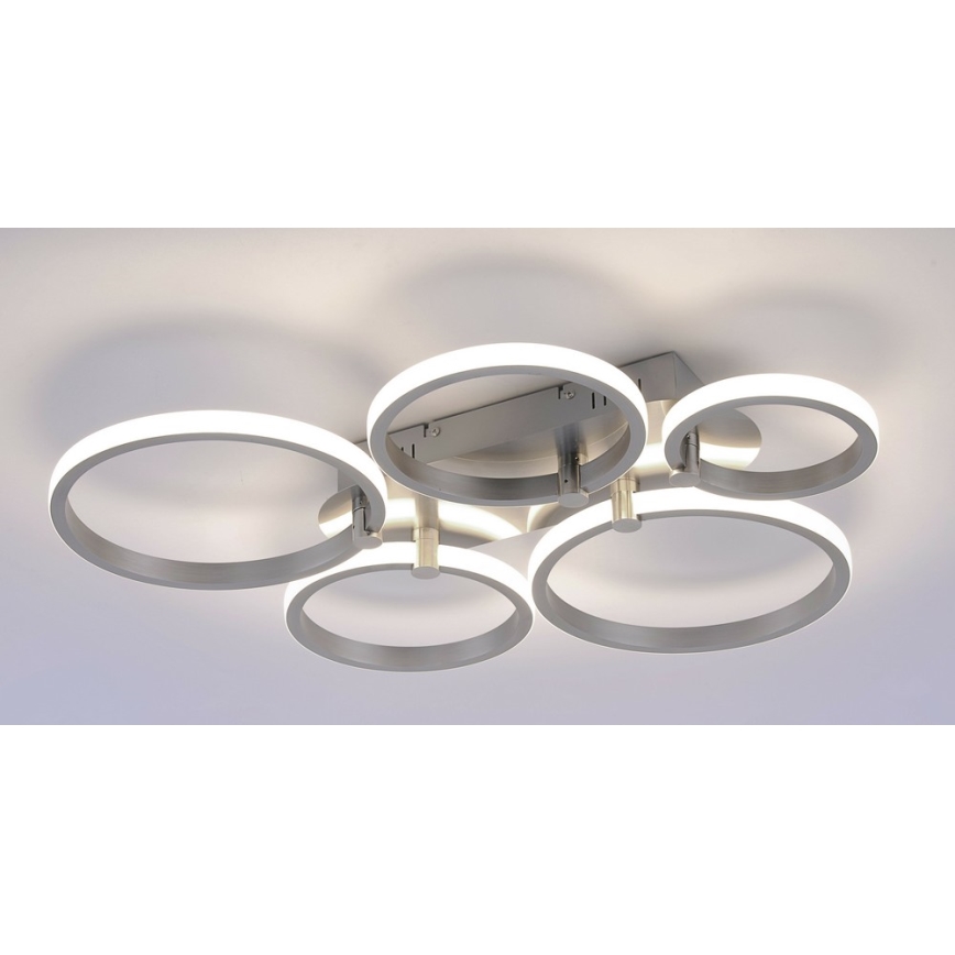 Leuchten Direkt 12112-55 - LED Opbouwkroonluchter JOHANNA 2xLED/11,5W/230V+2xLED/9W+LED/7W