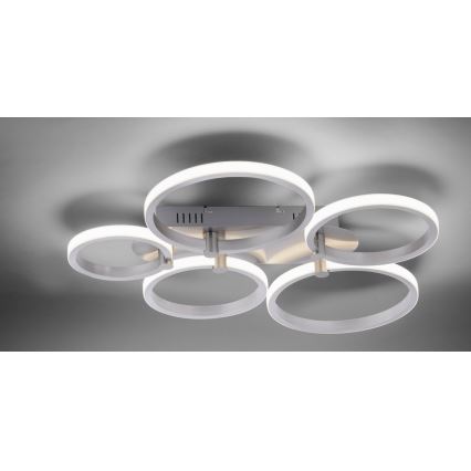 Leuchten Direkt 12112-55 - LED Opbouwkroonluchter JOHANNA 2xLED/11,5W/230V+2xLED/9W+LED/7W