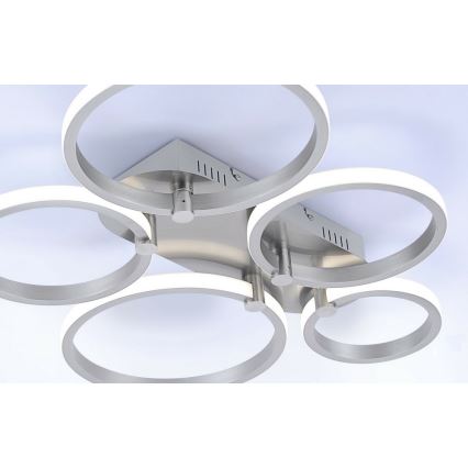 Leuchten Direkt 12112-55 - LED Opbouwkroonluchter JOHANNA 2xLED/11,5W/230V+2xLED/9W+LED/7W