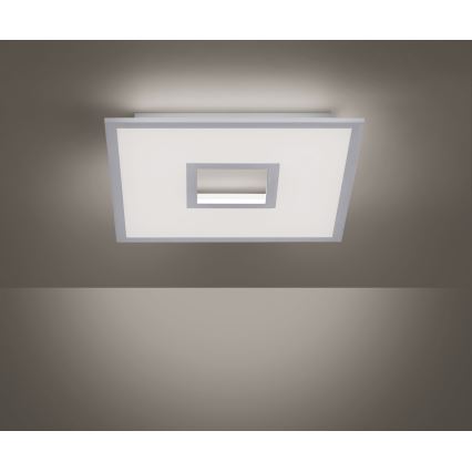 Leuchten Direkt 11645-16 - Dimbare LED RGB plafondlamp RECESS LED/22,5W/230V + LED/5W + afstandsbediening
