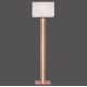 Leuchten Direkt 11422-78 - Staande LED Lamp AMANDA 1xE27/40W/230V+LED/15W/230V