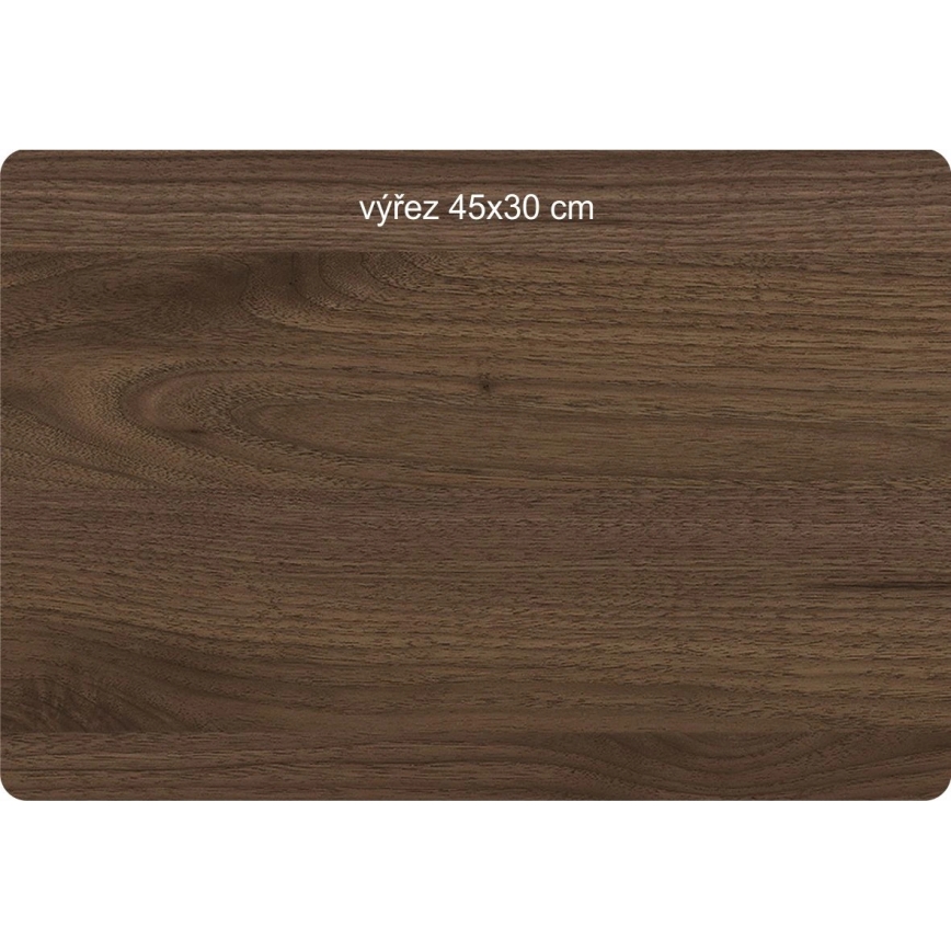 Li-Go 23654 - Dimbare LED-tafeldecoratie LED/12W/230V 20x22 cm walnoot/mosmotief