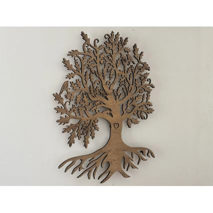 Li-Go 5739/DUB2 - LED-dimbare wanddecoratie LED/10W/230V 68x80 cm eiken