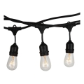 Lichtketting voor buiten STRING 15m 15xE27/25W/230V IP54