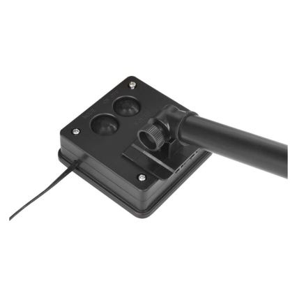 Lichtsnoer op zonne-energie 120xLED/2,4W/1,2V 12m IP44 600 mAh koel wit