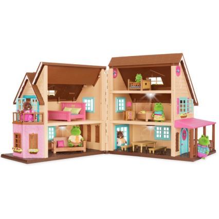 Li'l Woodzeez - House HILLSIDE COTTAGE 3xAAA