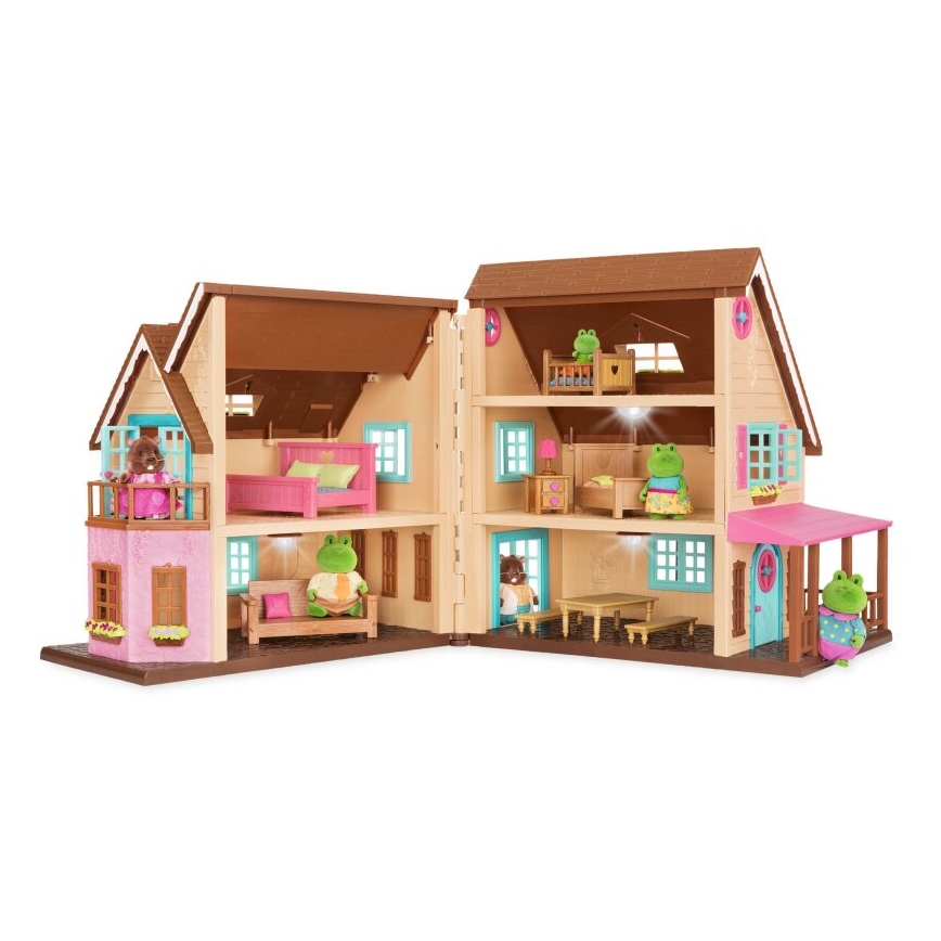 Li'l Woodzeez - House HILLSIDE COTTAGE 3xAAA