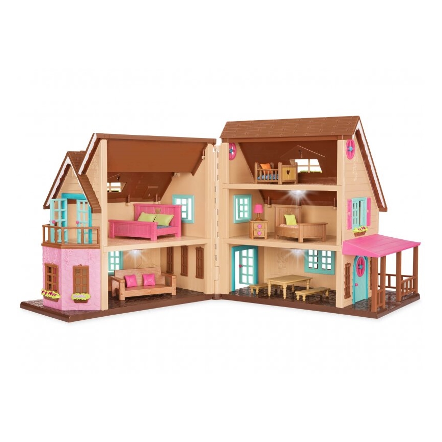 Li'l Woodzeez - House HILLSIDE COTTAGE 3xAAA