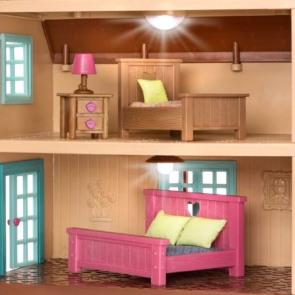 Li'l Woodzeez - House HILLSIDE COTTAGE 3xAAA