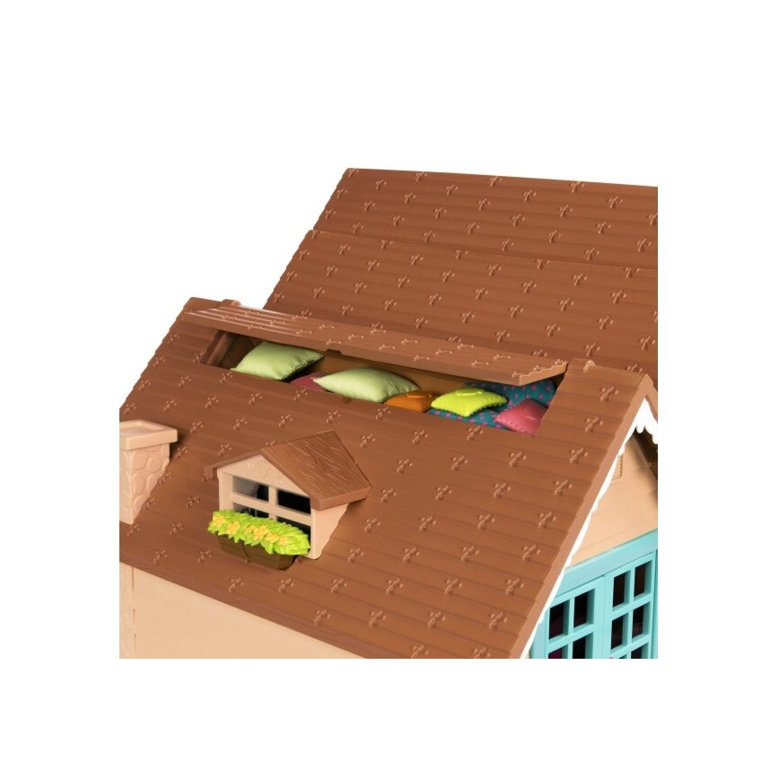 Li'l Woodzeez - House HILLSIDE COTTAGE 3xAAA