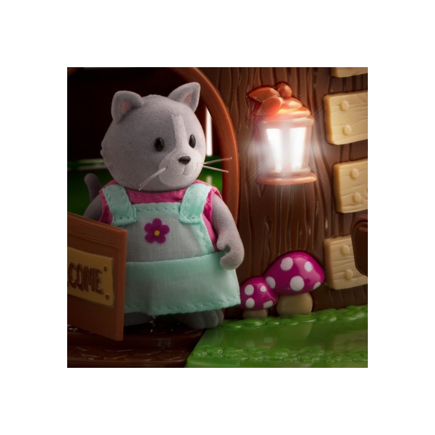 Li'l Woodzeez - Huis ACORN TREEHOUSE 3xAAA