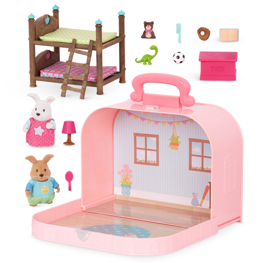 Li'l Woodzeez - Set in een kistje kinderkamer