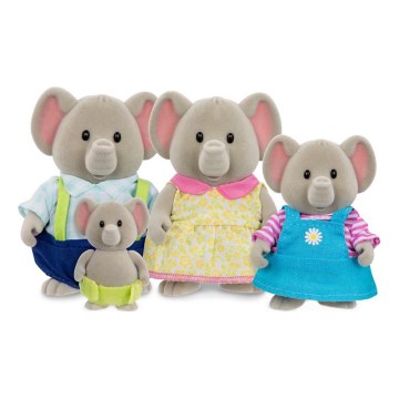 Li'l Woodzeez - Set met figuren OLIPHANT olifant familie