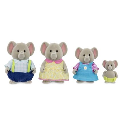 Li'l Woodzeez - Set met figuren OLIPHANT olifant familie