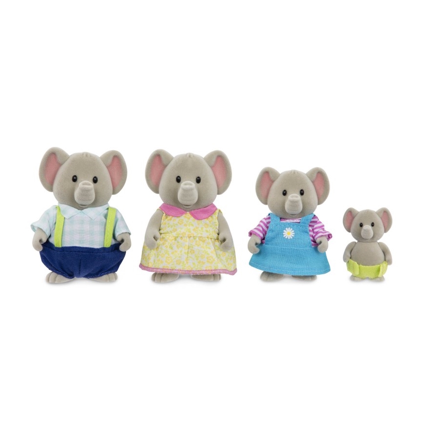 Li'l Woodzeez - Set met figuren OLIPHANT olifant familie