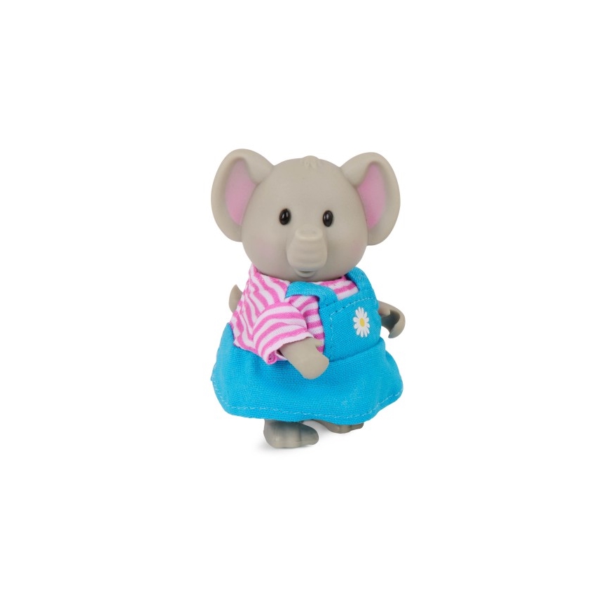 Li'l Woodzeez - Set met figuren OLIPHANT olifant familie