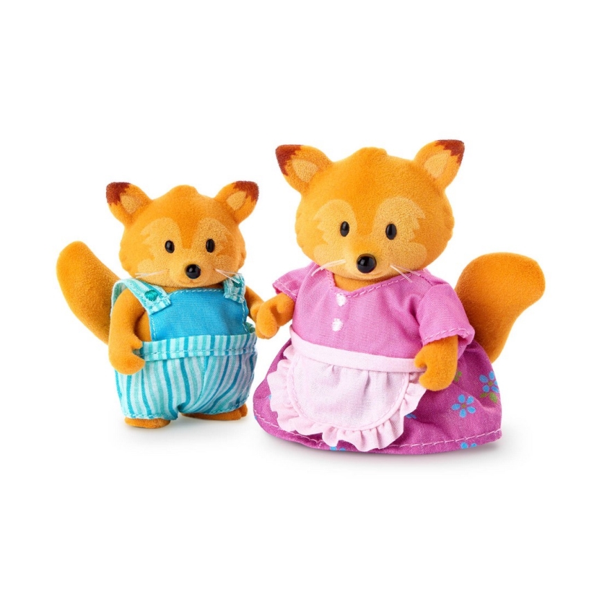 Li'l Woodzeez - Set met figuren TIPPYTAIL familie vos