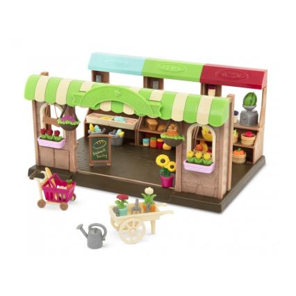 Li'l Woodzeez - Speelgoedset boerenmarkt