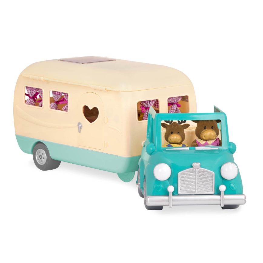 Li'l Woodzeez - Speelset HAPPY CAMPER kamperen