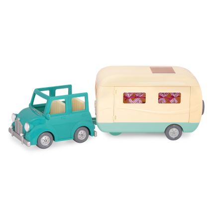 Li'l Woodzeez - Speelset HAPPY CAMPER kamperen