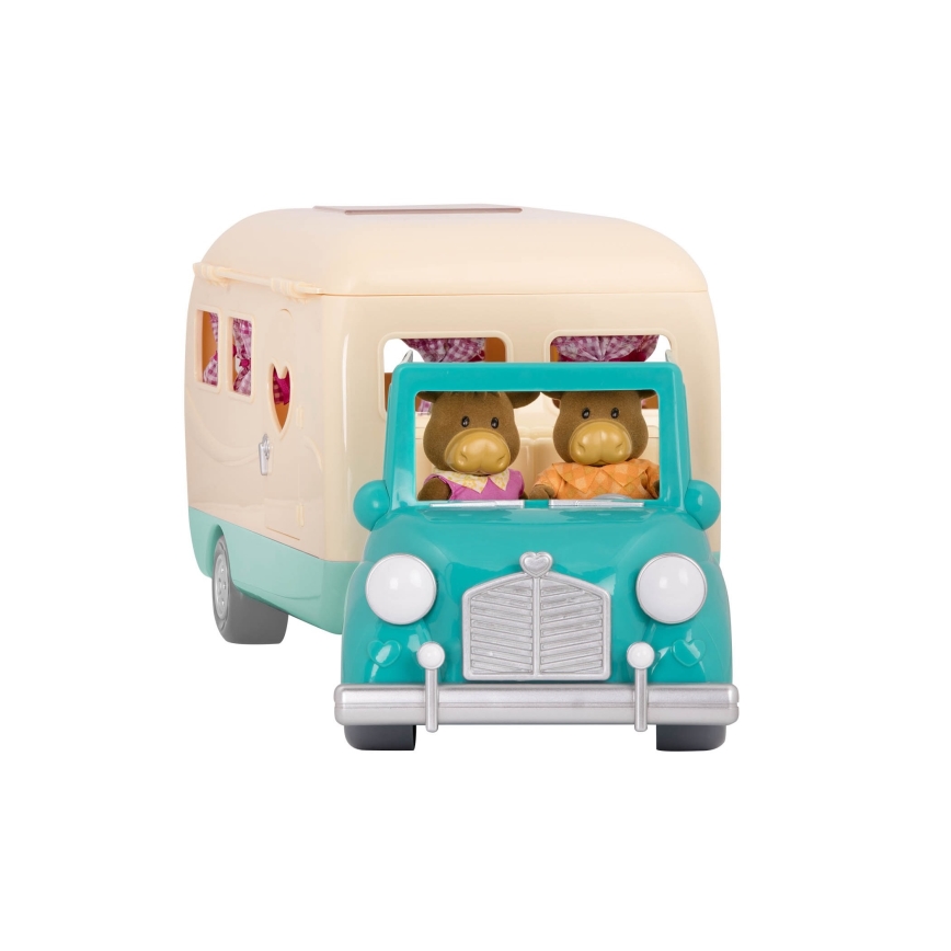 Li'l Woodzeez - Speelset HAPPY CAMPER kamperen
