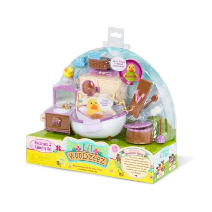 Li'l Woodzeez - Toy set badkamer furniture