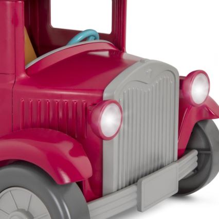 Li'l Woodzeez - Toy set famer's vrachtauto met food stand 3xAAA