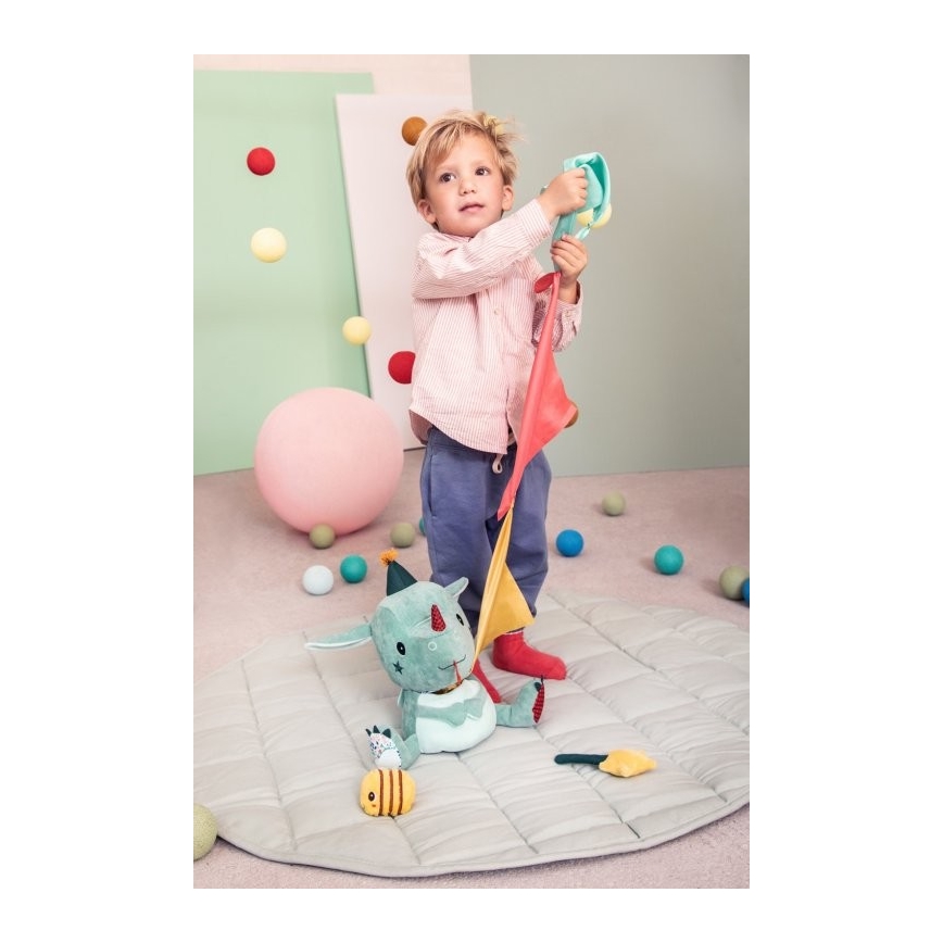 Lilliputiens - Pluche draak goochelaar Joe