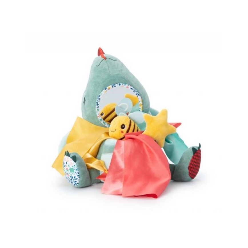 Lilliputiens - Pluche draak goochelaar Joe