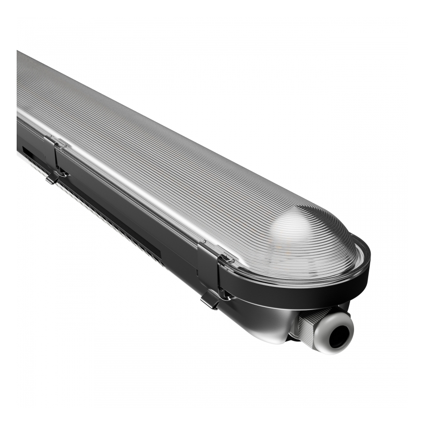 LED technisch TL-armatuur LIMEA GIGANT PRO LED/20/26/33/40W/230V 4000K IK10 IP66 120 cm zwart