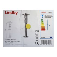 Lindby - Buitenlamp ERINA 1xE27/60W/230V IP44