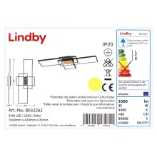 Lindby - Dimbare LED bevestigde hanglamp EMILJAN LED/35W/230V