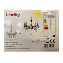 Lindby - Hanglamp aan een ketting KORA 5xE14/40W/230V
