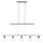 Lindby - Hanglamp aan een koord DELIRA 5xE14/40W/230V mat chroom