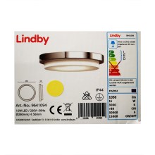 Lindby - LED Badkamer plafondlamp CORDULA LED/15W/230V IP44