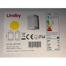 Lindby - LED Buiten wandlamp SEVERINA LED/7W/230V IP44