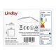 Lindby - LED dimbare plafondlamp LIVEL LED/27W/230V + RC