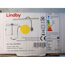 Lindby - LED Dimbare wandlamp NAVINA LED/5W/230V