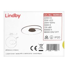 Lindby - LED Plafondlamp JOLINE LED/33W/230V
